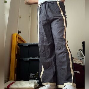 Gray track pants - ARAMINTA JAMES